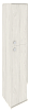 Офисный шкаф высокий узкий правый