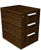 Тумба с 3-мя ящиками