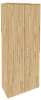 Офисный шкаф высокий широкий (2 высоких фасада ЛДСП)