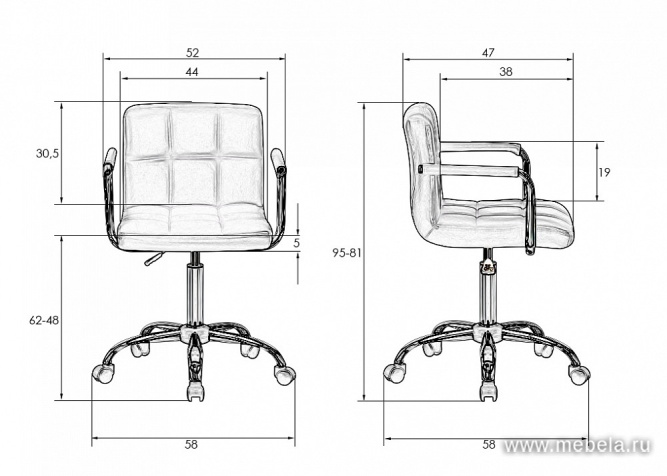 Офисное кресло Dr-9400