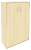 Офисный шкаф средний широкий (2 средние двери ЛДСП)