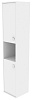 Офисный шкаф высокий узкий левый