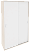 Офисный шкаф-купе комбинированный (полки + гардероб)