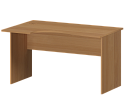 Письменный стол криволинейный, левый
