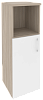 Офисный шкаф средний узкий (лев/прав) 