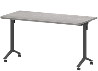 Стол мобильный складной радиусный (25мм)