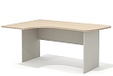 Стол криволинейный, левый (каркас беж)