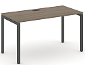 Стол письменный на металлокаркасе на П-образных опорах 40х40