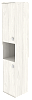 Офисный шкаф высокий узкий полузакрытый(Л/Пр)