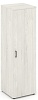 Гардероб узкий глубокий универсальный, задняя стенка ЛДСП