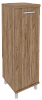 Офисный шкаф средний узкий (левый)