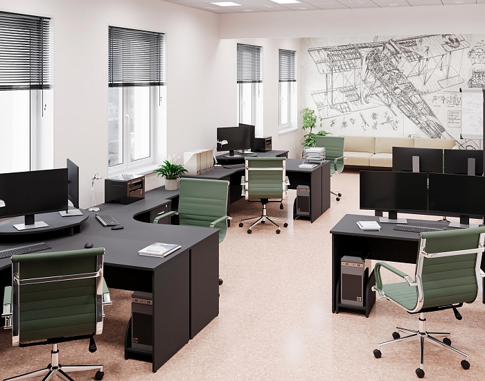 фото мебель Riva Anthracite					 №5					