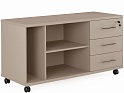 Тумба сервисная на колесах правая