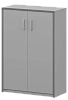 Офисный шкаф средний закрытый