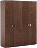 Офисный шкаф с гардеробом (4 двери)
