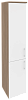 Офисный шкаф высокий узкий лев./прав. (1 низкий фасад ЛДСП + 1 средний фасад ЛДСП)