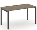 Стол письменный на металлокаркасе на П-образных опорах 40х40