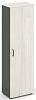 Гардероб узкий неглубокий универсальный, задняя стенка ЛДСП