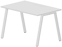 Стол рабочий на металлокаркасе (А-опоры / меламиновый аутлет)