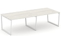 Стол переговорный на T2-образных опорах 40х40 (без лючков)