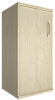 Офисный шкаф узкий низкий закрытый, Л/Пр.