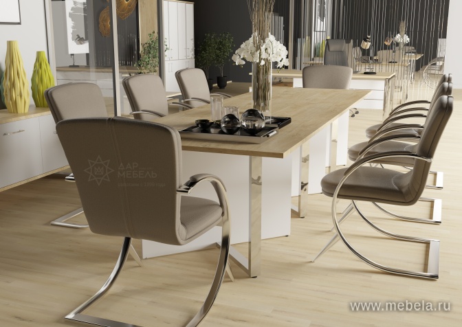 столы Шифт Хром Тиквуд