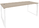 Стол руководителя на О-образном металлокаркасе