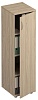 Офисный шкаф для документов узкий закрытый
