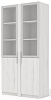 Офисный шкаф высокий комбинированный (полки ЛДСП)