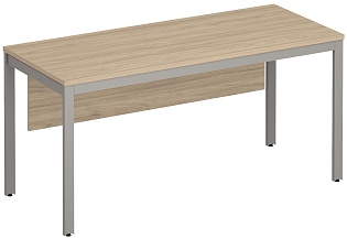 Стол письменный на металлокаркасе с экраном ДСП