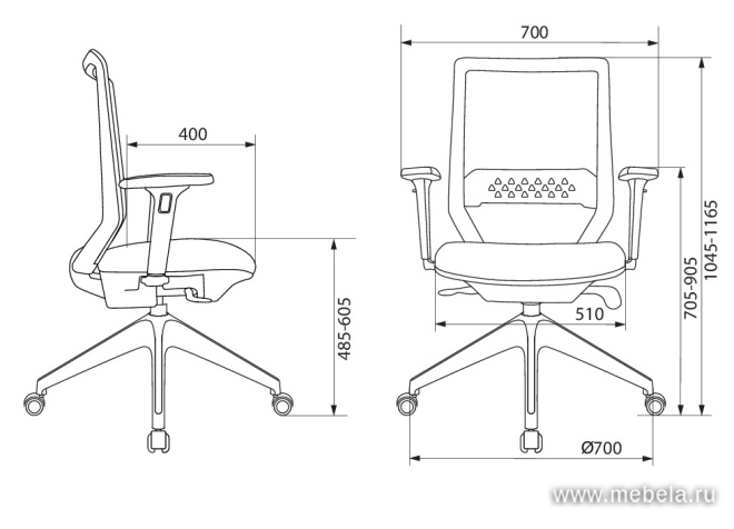 кресло MC-W611NL