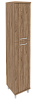 Офисный шкаф высокий узкий (левый)