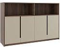 Офисный шкаф средний с нишей