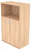 Офисный шкаф средний полузакрытый