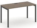 Стол письменный на металлокаркасе на П-образных опорах 40х40