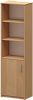 Офисный шкаф комбин. узк. открытый